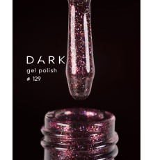 Гель-лак DARK №129, вишневий, 6 мл