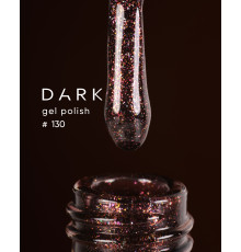 Гель-лак DARK №130, шоколадний, 6 мл