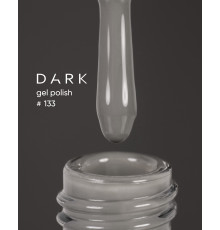 Гель-лак DARK №133, сіро-коричневий, 6 мл