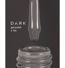 Гель-лак DARK №134, теплий сірий, 10 мл