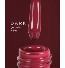 Гель-лак DARK №140, вишня, 10 мл