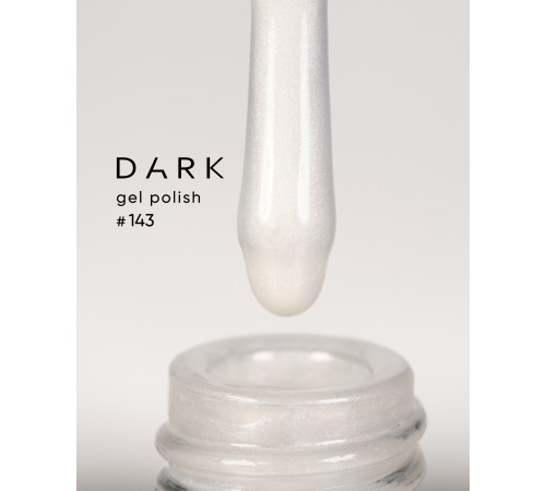Гель-лак DARK №143, перлиновий, 6 мл