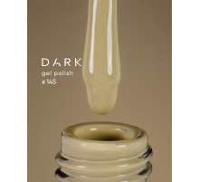 Gel polish DARK No. 145, mustard, 10 ml