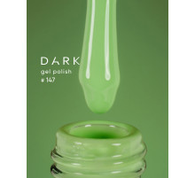 Gel polish DARK No. 147, light green, 10 ml
