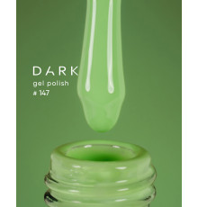 Гель-лак DARK №147, салатовий, 6 мл