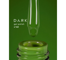 Gel polish DARK No. 148, green, 6 ml