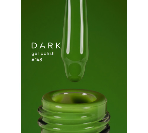 Гель-лак DARK №148, зелений, 6 мл