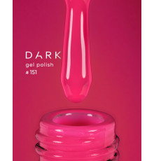 Гель-лак DARK №151, яскраво малиновий, 6 мл