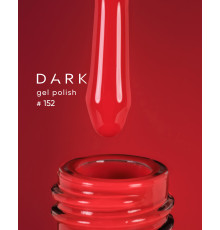 Гель-лак DARK №152, червоний, 6 мл