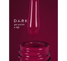 Gel polish DARK No. 153, raspberry, 10 ml