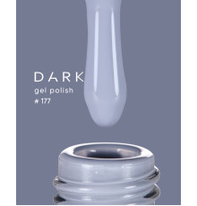 Гель-лак DARK №177, небесний, 6 мл