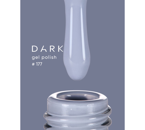 Гель-лак DARK №177, небесний, 6 мл