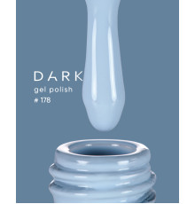Гель-лак DARK №178, блакитний, 6 мл