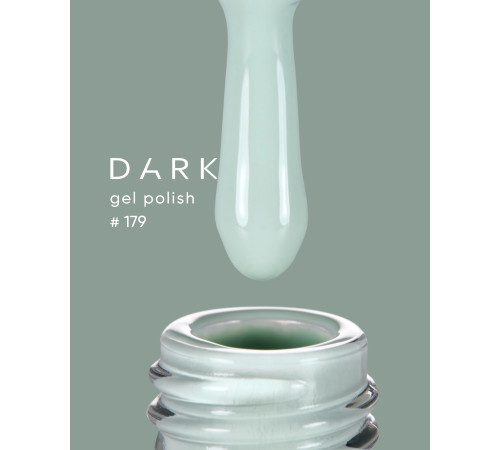 Гель-лак DARK №179, м'ятний, 6 мл