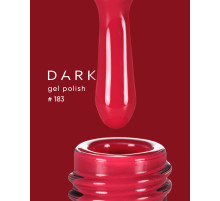 Гель-лак DARK №183, червоно-малиновий, 6 мл