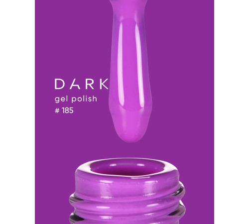 Гель-лак DARK №185, бузковий, 6 мл