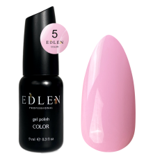 Гель-лак Edlen Color №005 светло-розовый, 9 мл