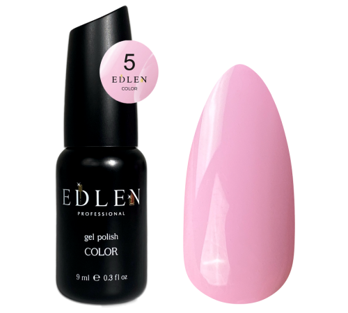 Гель-лак Edlen Color №005 світло-рожевий, 9 мл