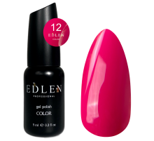 Гель-лак Edlen Color №012 ягідний рожевий, 9 мл