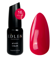 Гель-лак Edlen Color №016 ягідний, 9 мл