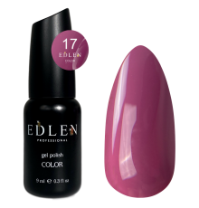 Гель-лак Edlen Color №017 бузково-фіолетовий, 9 мл