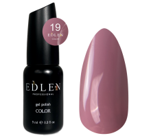 Гель-лак Edlen Color №019 світлий лілово-фіолетовий, 9 мл