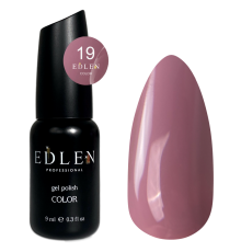 Гель-лак Edlen Color №019 світлий лілово-фіолетовий, 9 мл