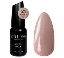 Гель-лак Edlen Color №021 бісквіт, 9 мл