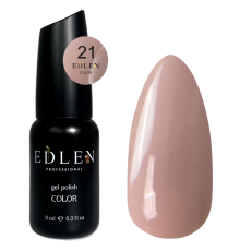 Гель-лак Edlen Color №021 бісквіт, 9 мл