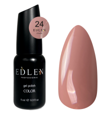 Гель-лак Edlen Color №024 нюдовий, 9 мл