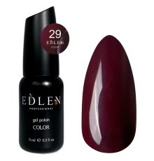 Гель-лак Edlen Color №029 сливовий, 9 мл