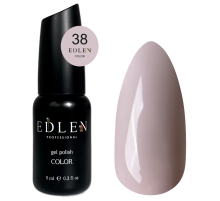 Гель-лак Edlen Color №038 пудровий, 9 мл