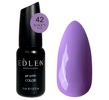 Гель-лак Edlen Color №042 фіолетовий, 9 мл