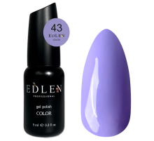 Гель-лак Edlen Color №043 фіолетово-синій, 9 мл