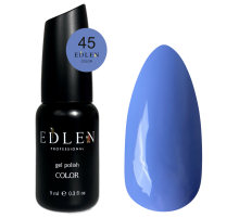 Гель-лак Edlen Color №045 блакитно-небесний, 9 мл