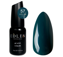 Гель-лак Edlen Color №057 нефритовий, 9 мл