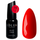 Гель-лак Edlen Color №074 яскравий червоний неон, 9 мл