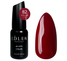 Гель-лак Edlen Color №082 світло-бордовий, 9 мл