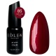 Гель-лак Edlen Color №085 темно-малиновий з мікроблиском, 9 мл