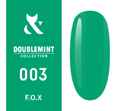 Гель-лак FOX Doublemint №003 м`ятно-зелений, 7 мл
