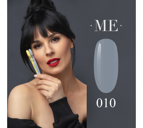 Гель-лак FOX Masha Efrosinina PANTONE №010 сірий попіл, 7 мл
