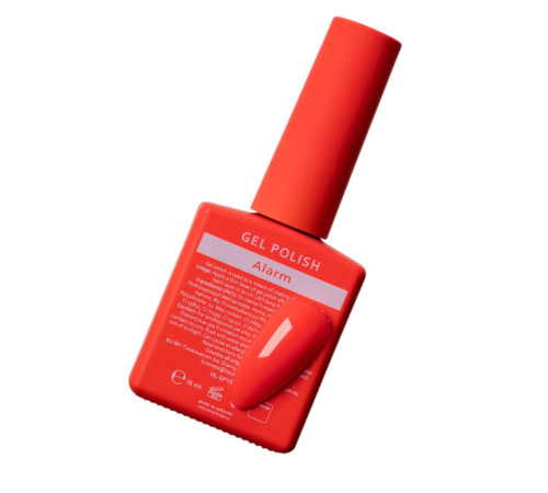 Гель-лак HEYLOVE Gel Polish Alarm, неоново-кораловий, 15 мл