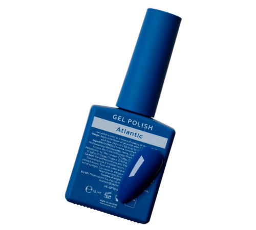 Гель-лак HEYLOVE Gel Polish Atlantic синій, 15 мл