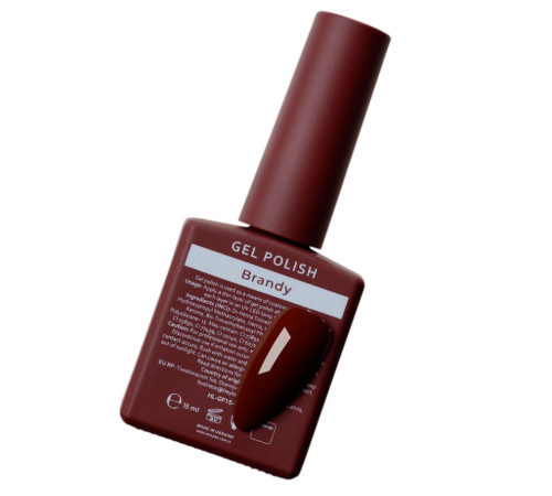 Гель-лак HEYLOVE Gel Polish Brandy бренді, 15 мл