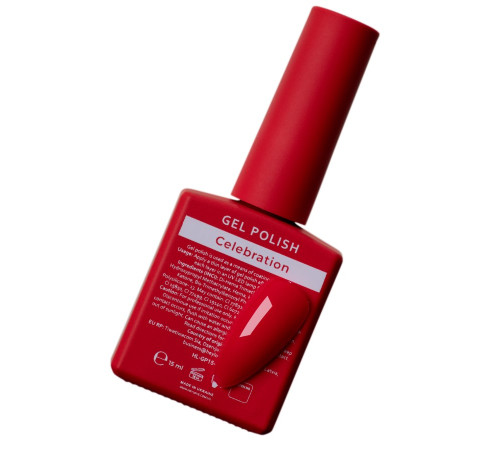 Гель-лак HEYLOVE Gel Polish Celebration насичений червоний, 15 мл