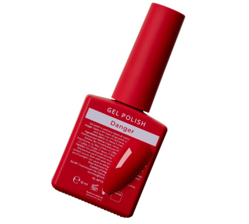 Гель-лак HEYLOVE Gel Polish Danger червоний, 15 мл