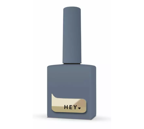 Гель-лак HEYLOVE Gel Polish Graphite, сірий, 15 мл