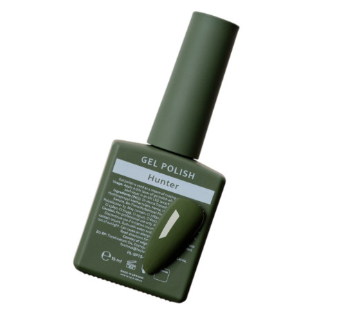 Гель-лак HEYLOVE Gel Polish Hunter хакі, 15 мл