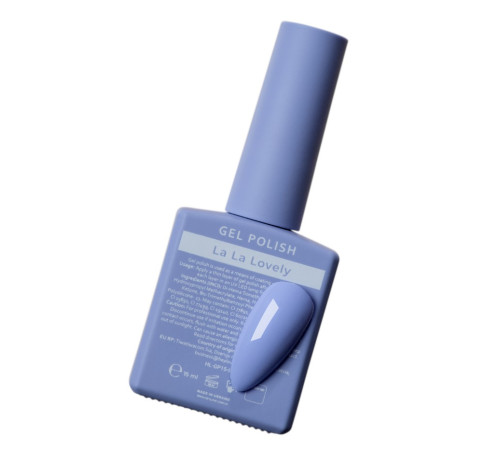 Гель-лак HEYLOVE Gel Polish La La Lovely волошковий, 15 мл