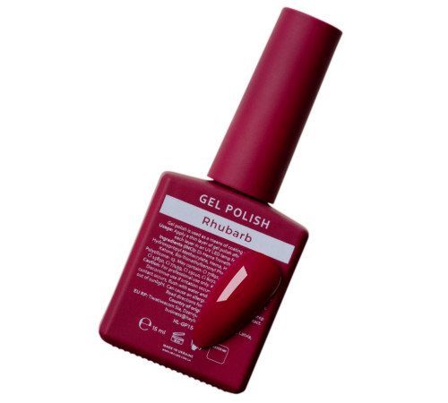 Гель-лак HEYLOVE Gel Polish Rhubarb темна фуксія, 15 мл